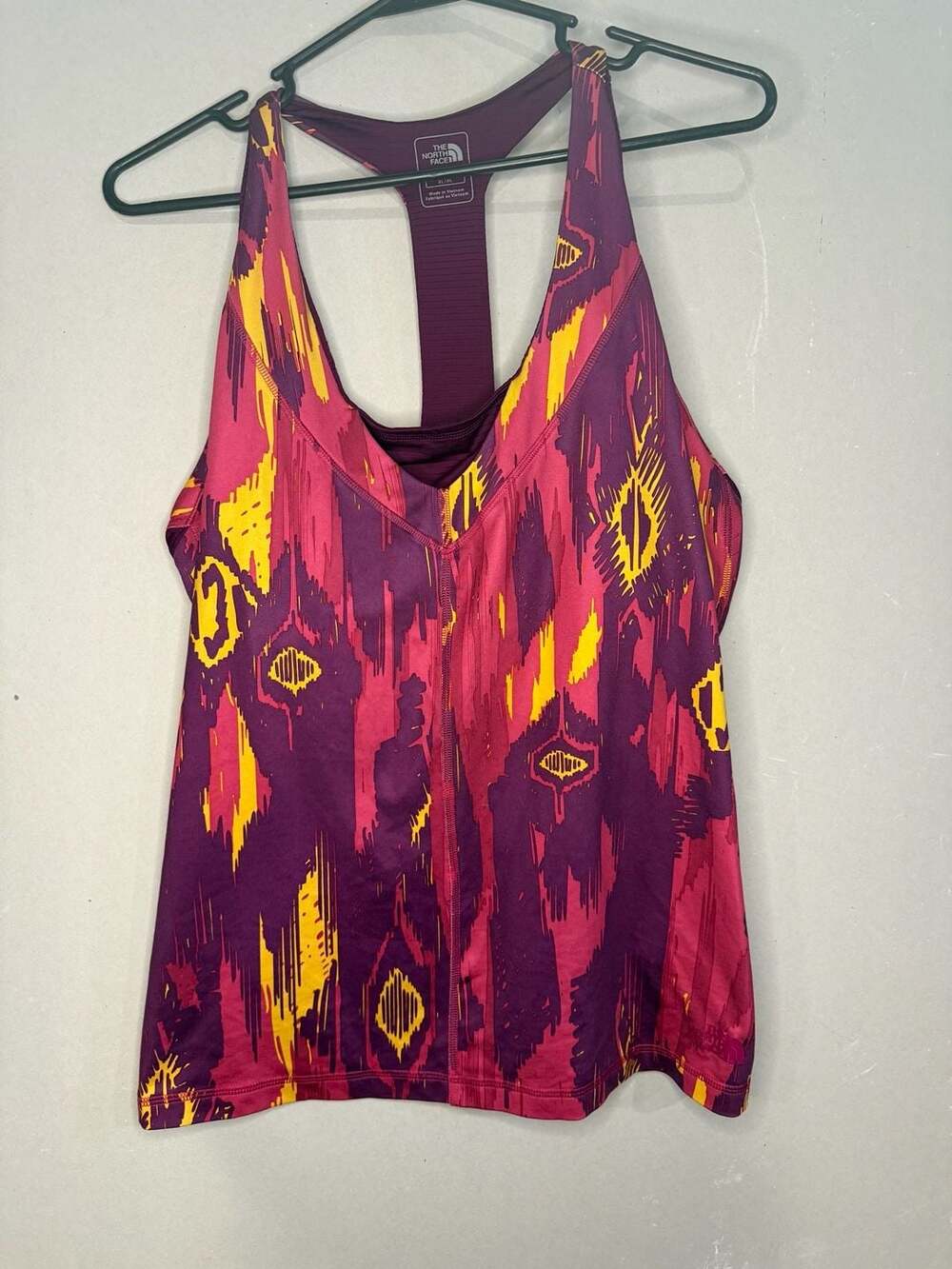 The North Face Womens VaporWick Built-in Bra Racerback Tank Top XL